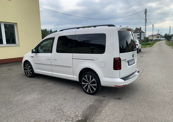 Volkswagen Caddy cena 76000 przebieg: 130452, rok produkcji 2018 z Pszczyna małe 466